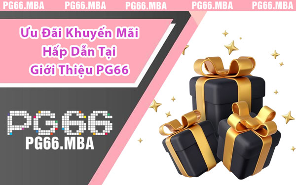 Ưu Đãi Khuyến Mãi Hấp Dẫn Tại Giới Thiệu PG66