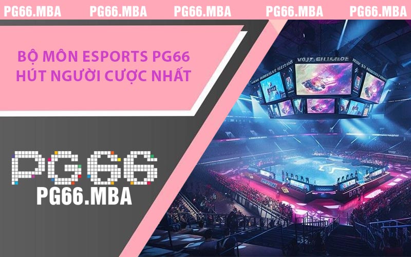 Bộ Môn Esports PG66 Hút Người Cược Nhất