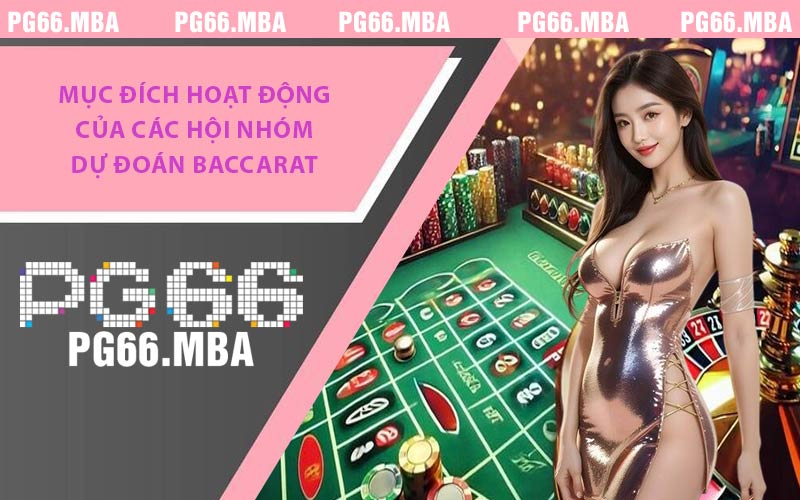 Mục đích hoạt động của các hội nhóm dự đoán Baccarat
